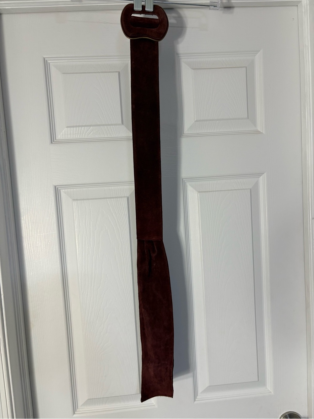Liz Claiborne red suede Leather Belt.